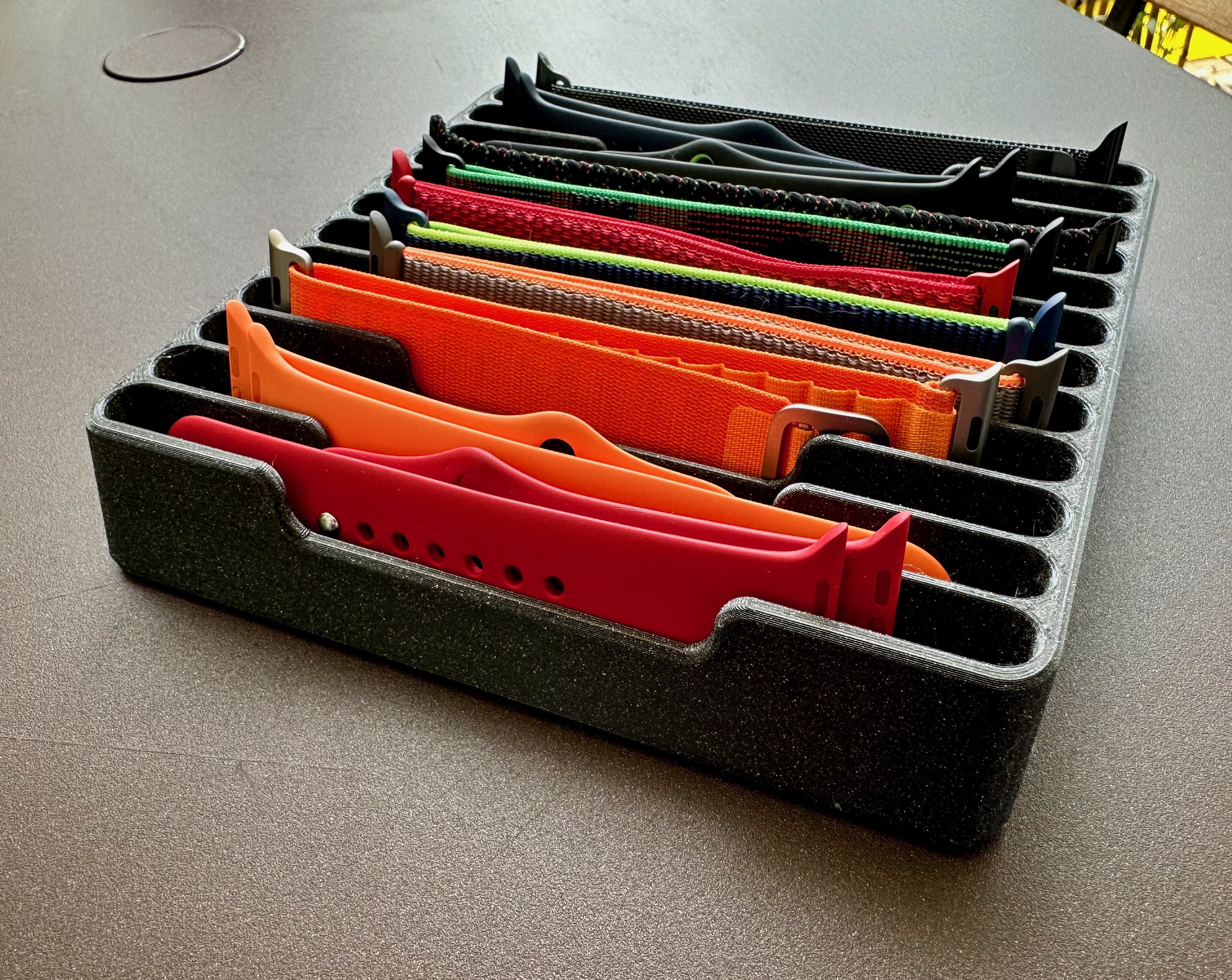 The MEGA Apple Watch bands Holder 3D model thumbnail