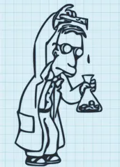 PROF FINK - - SIMPSONS - WALL ART by Ogama Industries | Download free ...