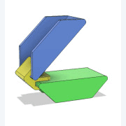 Miniatura 3 do modelo 3D Trapezoid building blocks