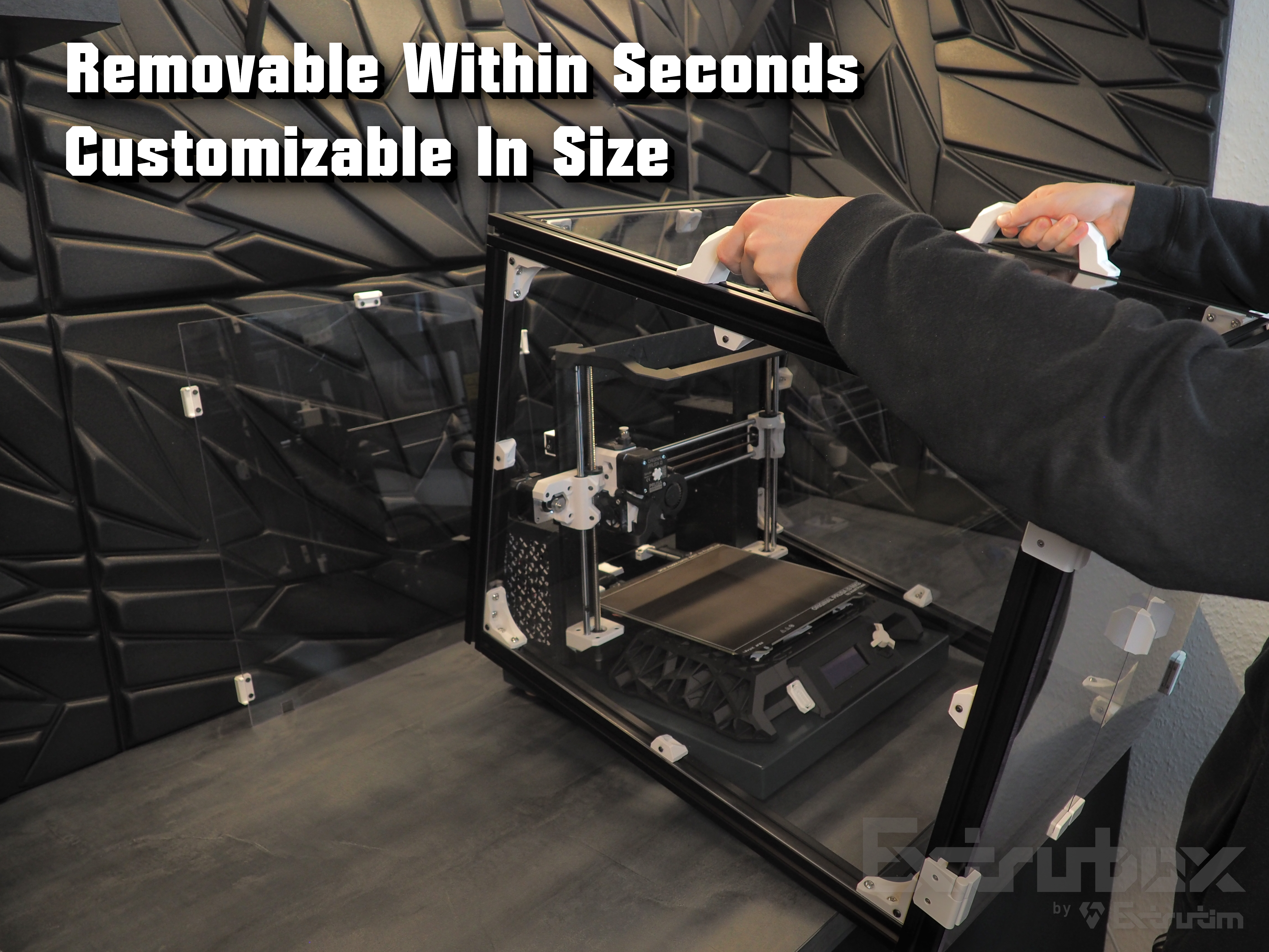 Extrubox Enclosure | Non Permanent Printer Housing | Scalable And ...