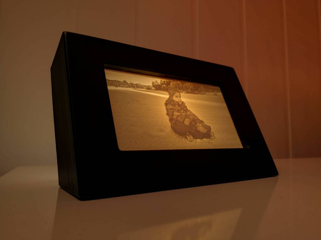 Lithophane photo frame by Frode H. | Download free STL model ...