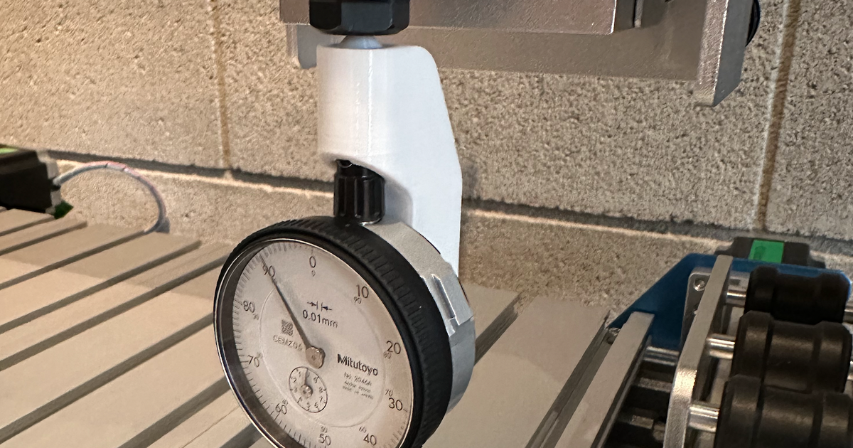 Dial Indicator Mount Inline with Spindle by gniticxe Download free