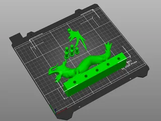 Dragon Key holder by David Kisel | Download free STL model | Printables.com