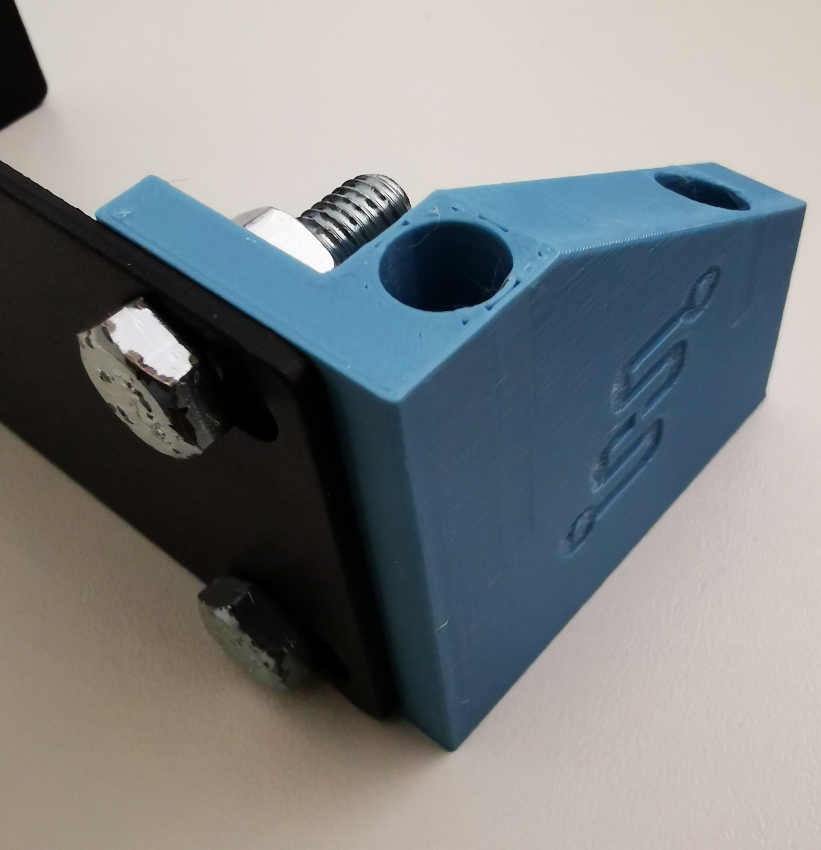 1U Under Desk Rack Mount by Download free STL model