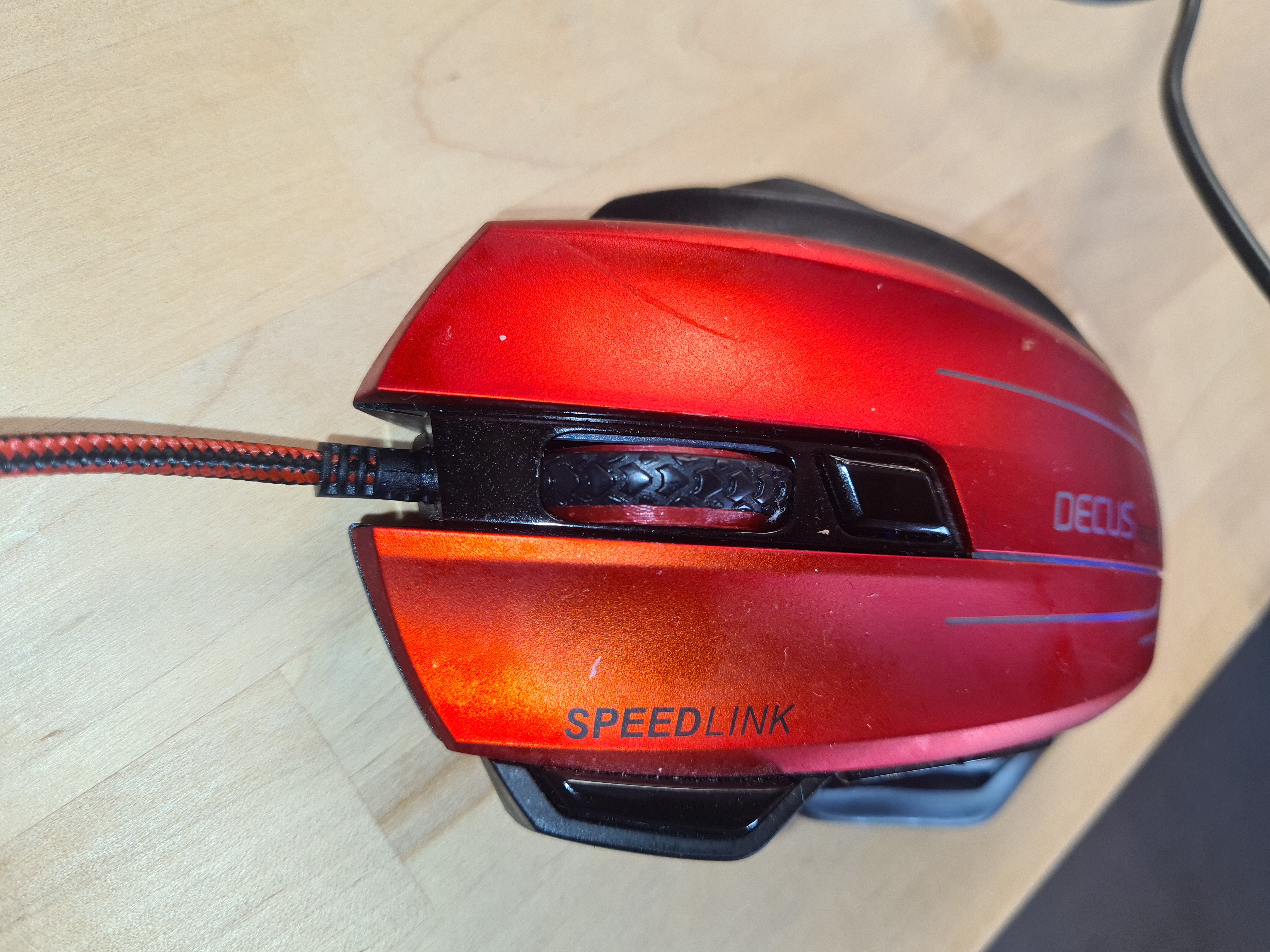 Mouse Wheel Speedlink Decus Pespec
