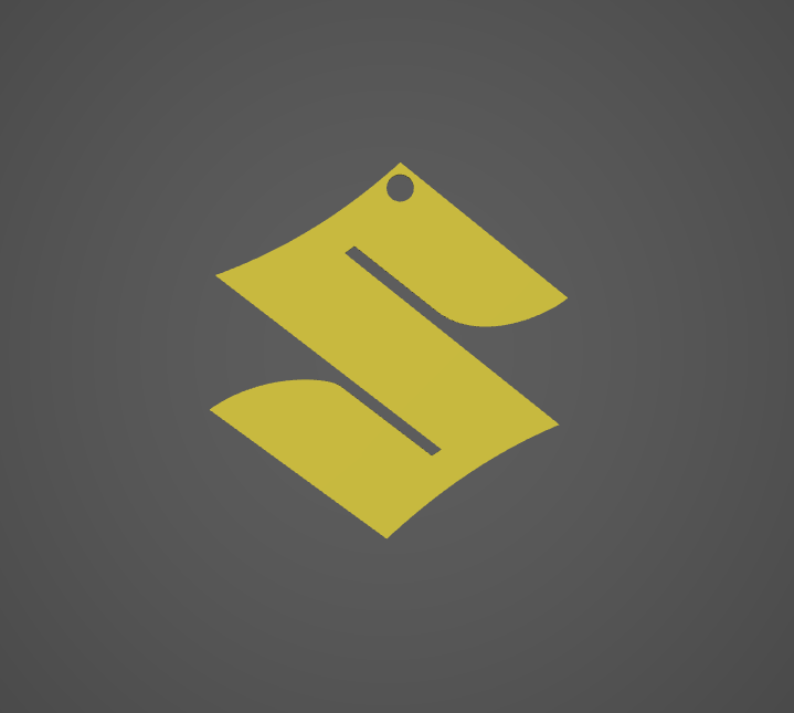 Suzuki keychain by 3D Tiskovec Download free STL model