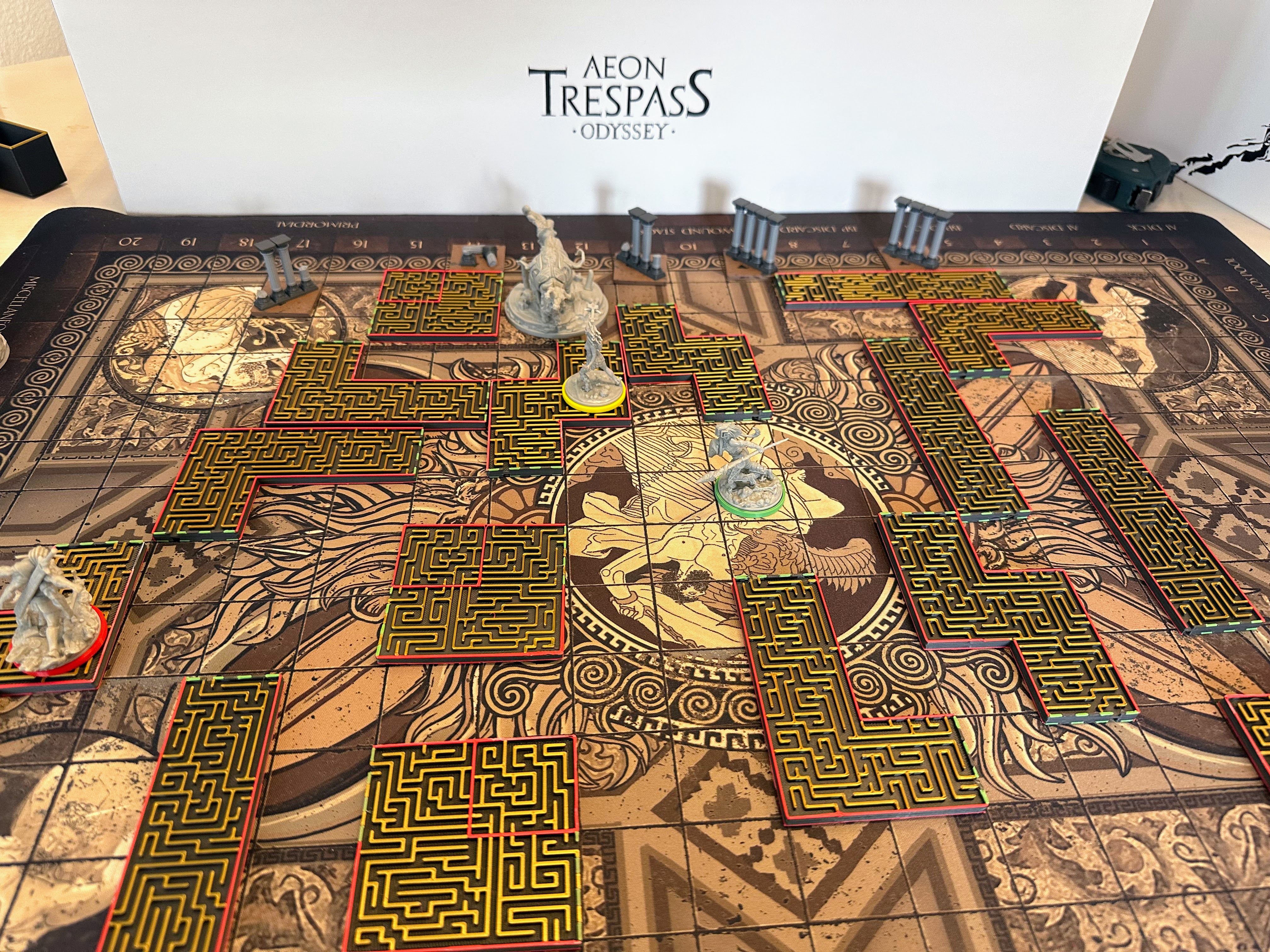 Aeon Trespass Odyssey - Labyrinth Tiles
