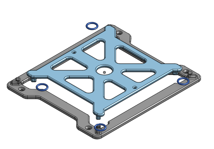 Anti Vibration wall mount 160mm keyhole spacing Annke DVR by pheasant
