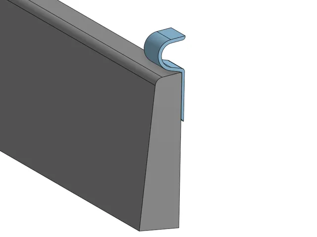 Baseboard Cable Clip Mount Holder Organizer Guide Fussleiste