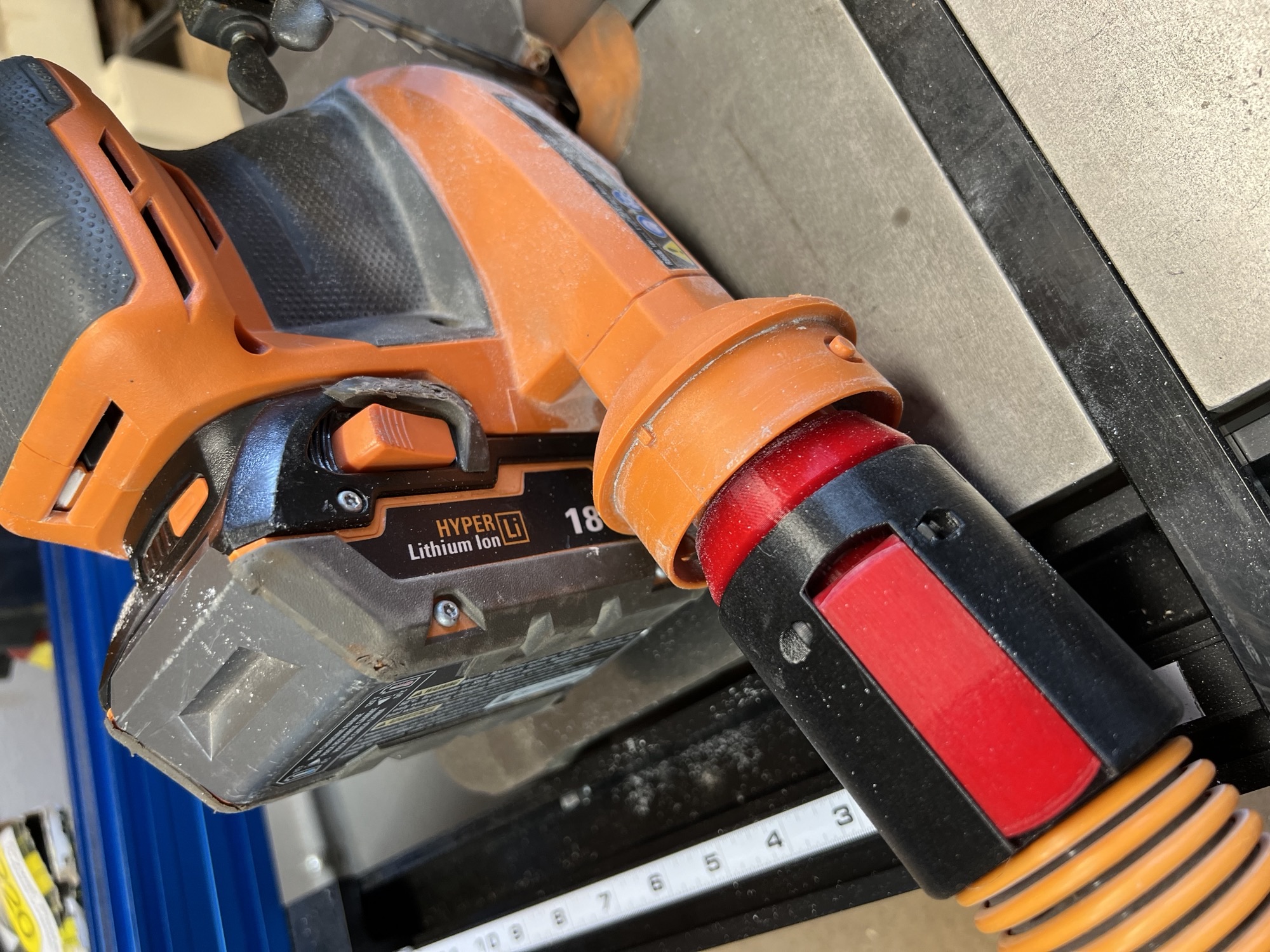 Shopvac Camlock to Ridgid Sander 3D model thumbnail
