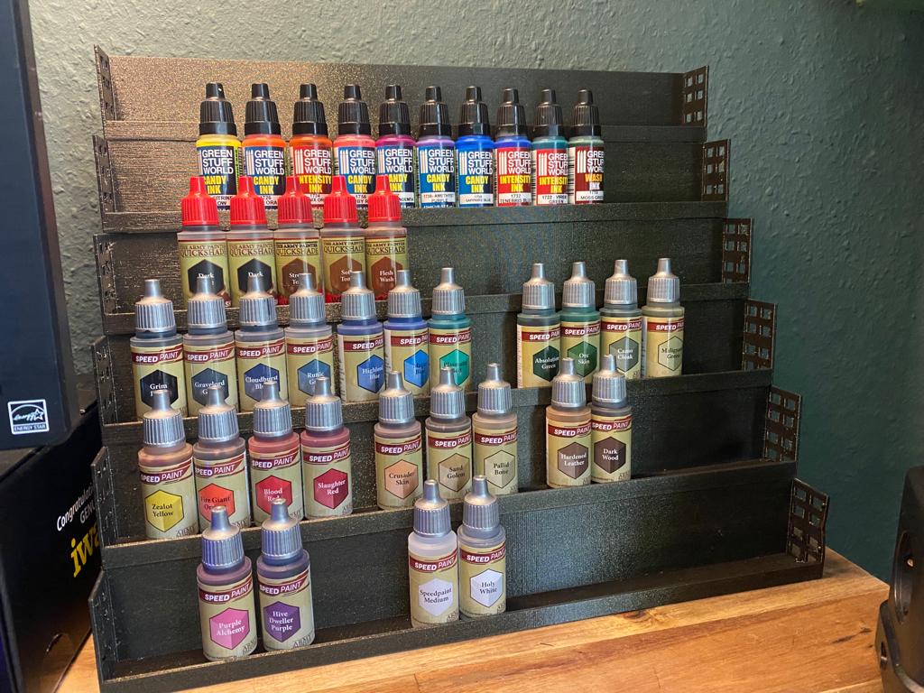 Army Painter rack by Mark Download free STL model