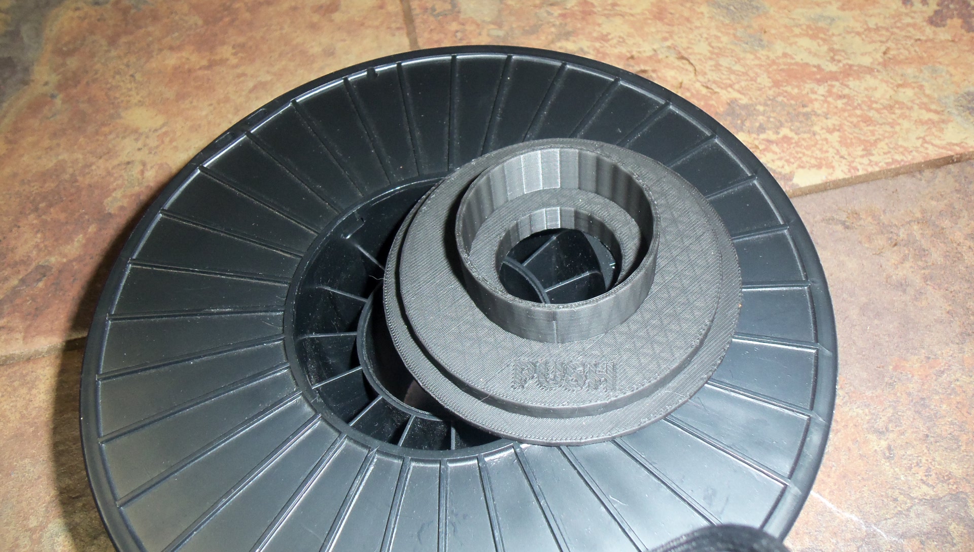 Push Plastic Adapter Discs for Bambu Spool Switcher & Winder