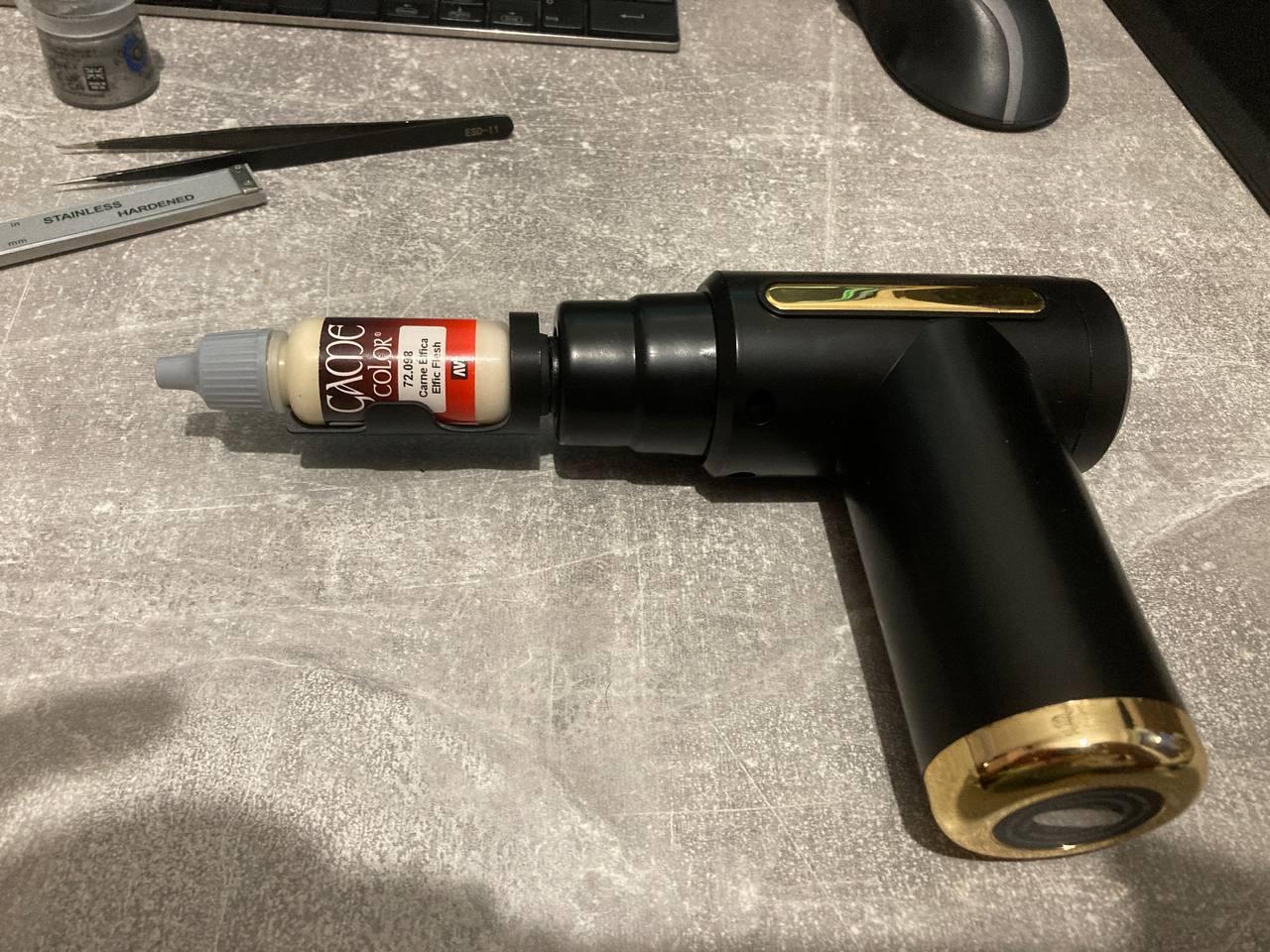Paint shakers for massage gun