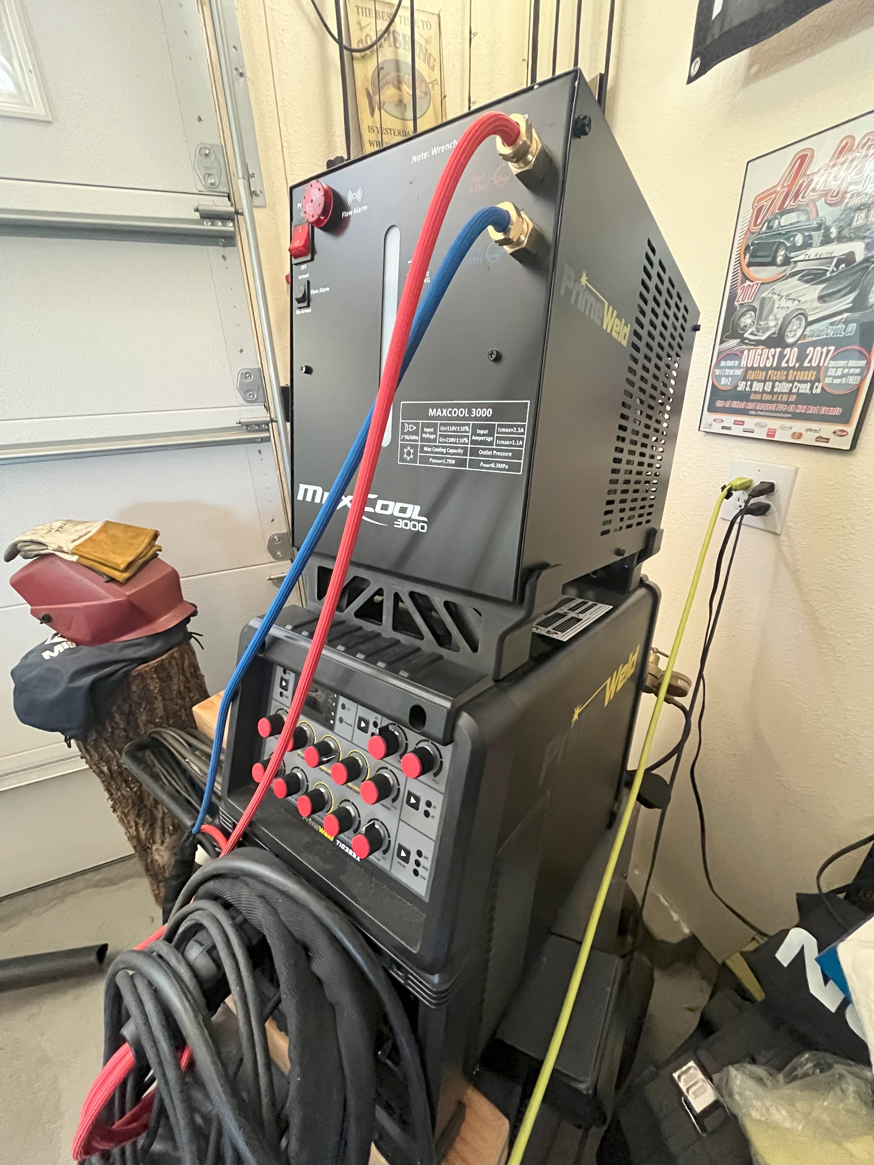 PrimeWeld TIG325X Chiller Mounts