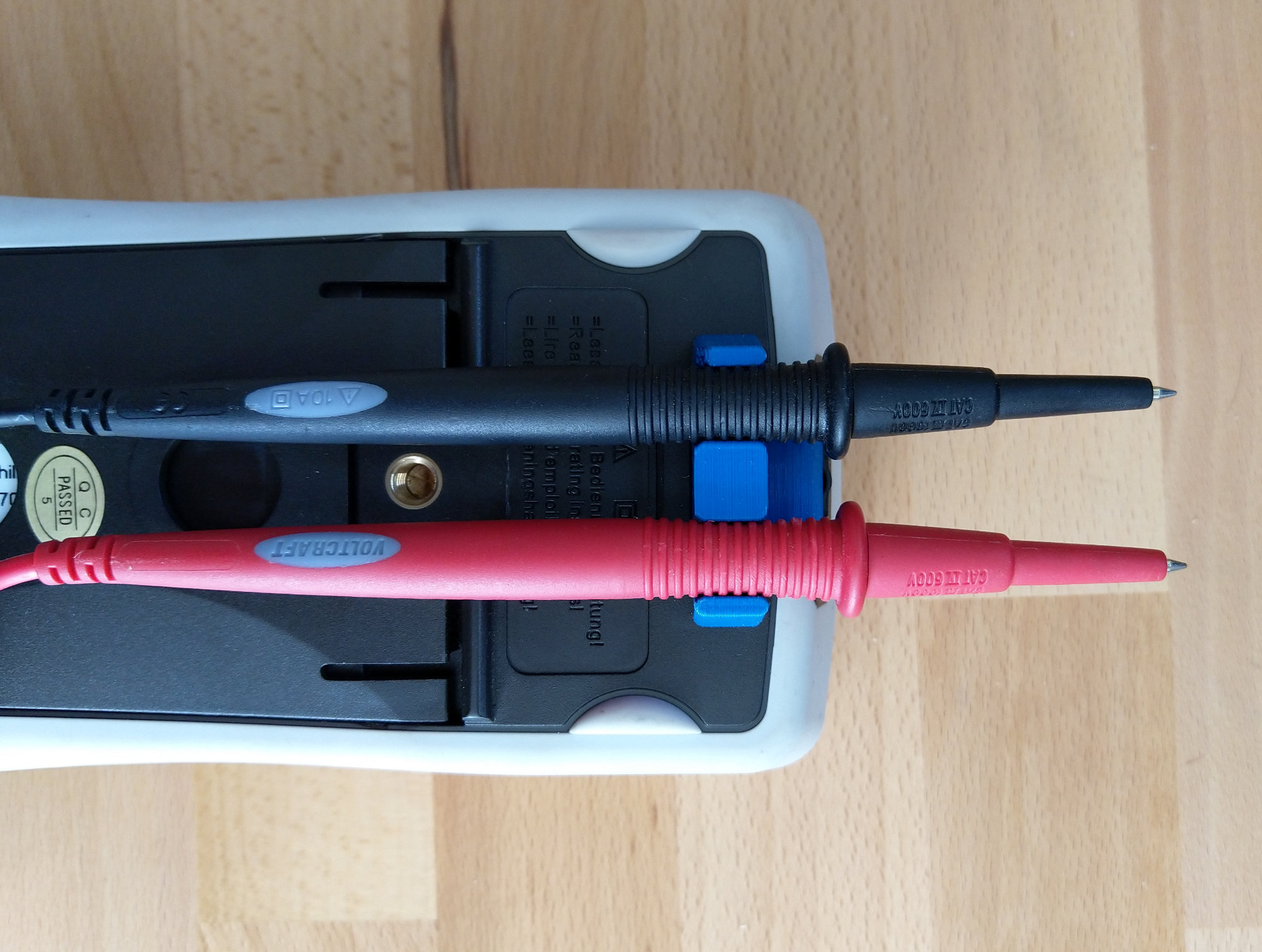 Voltcraft / UNI-T Multimeter Probe Holder by innercube | Download free ...