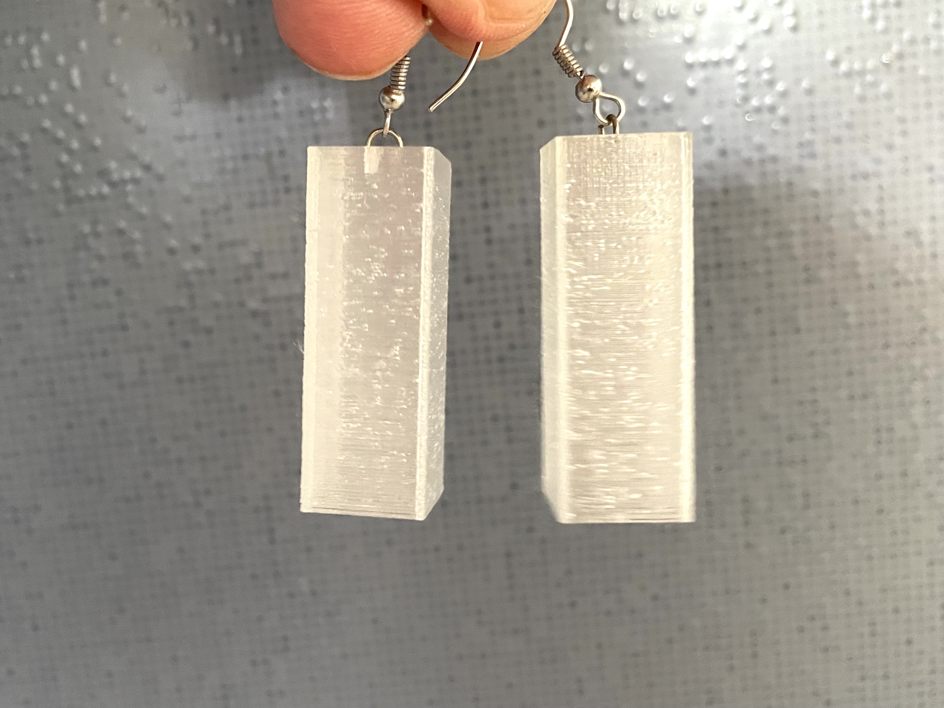 geometric earrings / geometricke nausnice