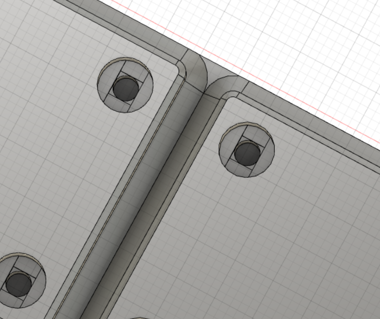 Gridfinity Parametric Multiple bottle holder w/hole fix by schneems