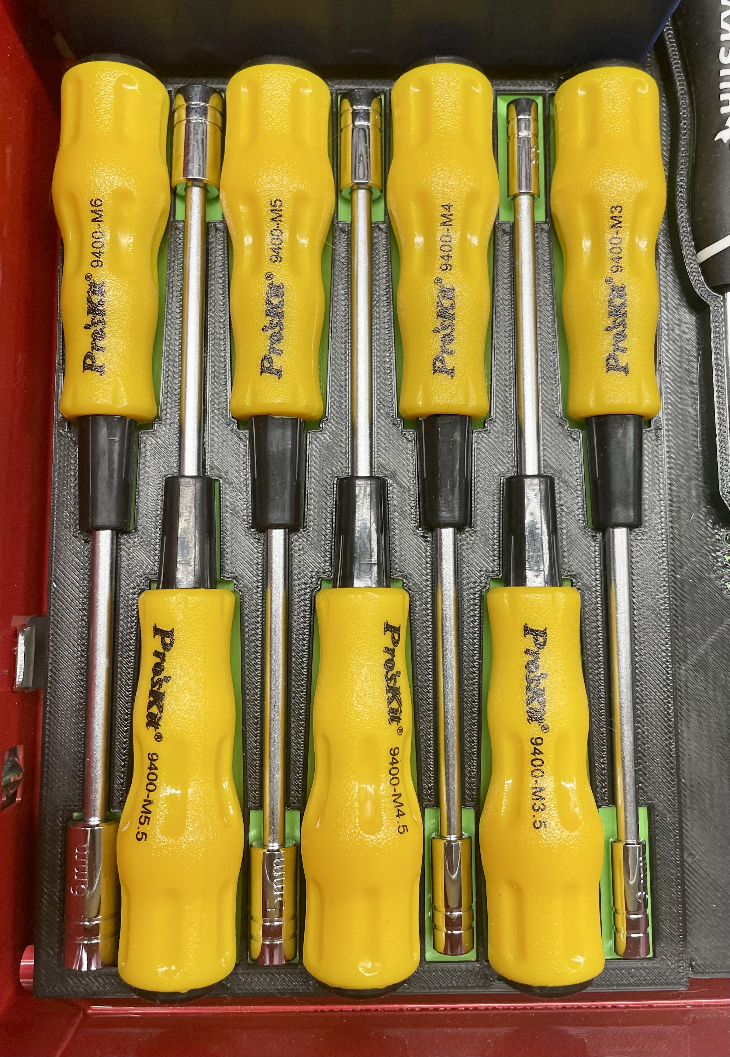 [ALCH] storage tray for Pro'skit 9402 hex nut driver set (ModuBox)