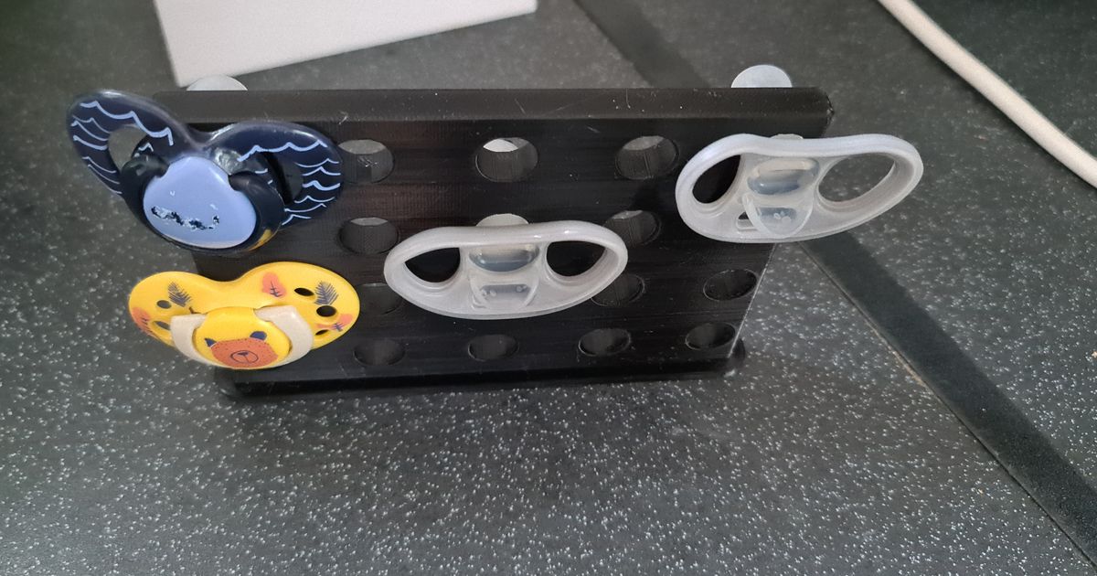 Baby Dummy Holder by Techibuild Download free STL model