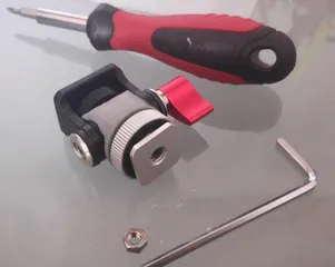 Cr-scan ferret aluminium part replacement with nut