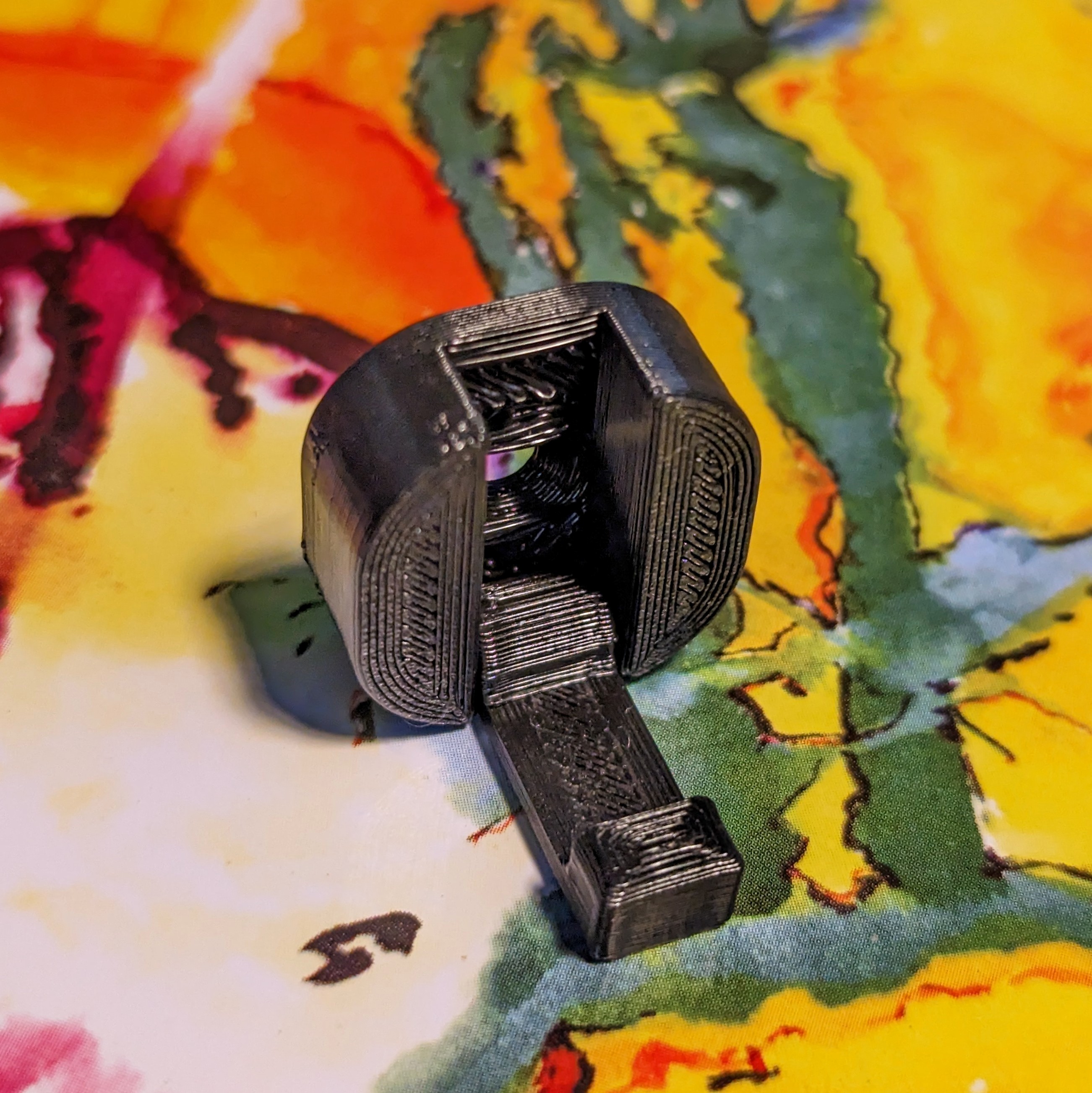 Light Switch Key Hook by steamtronics Download free STL model