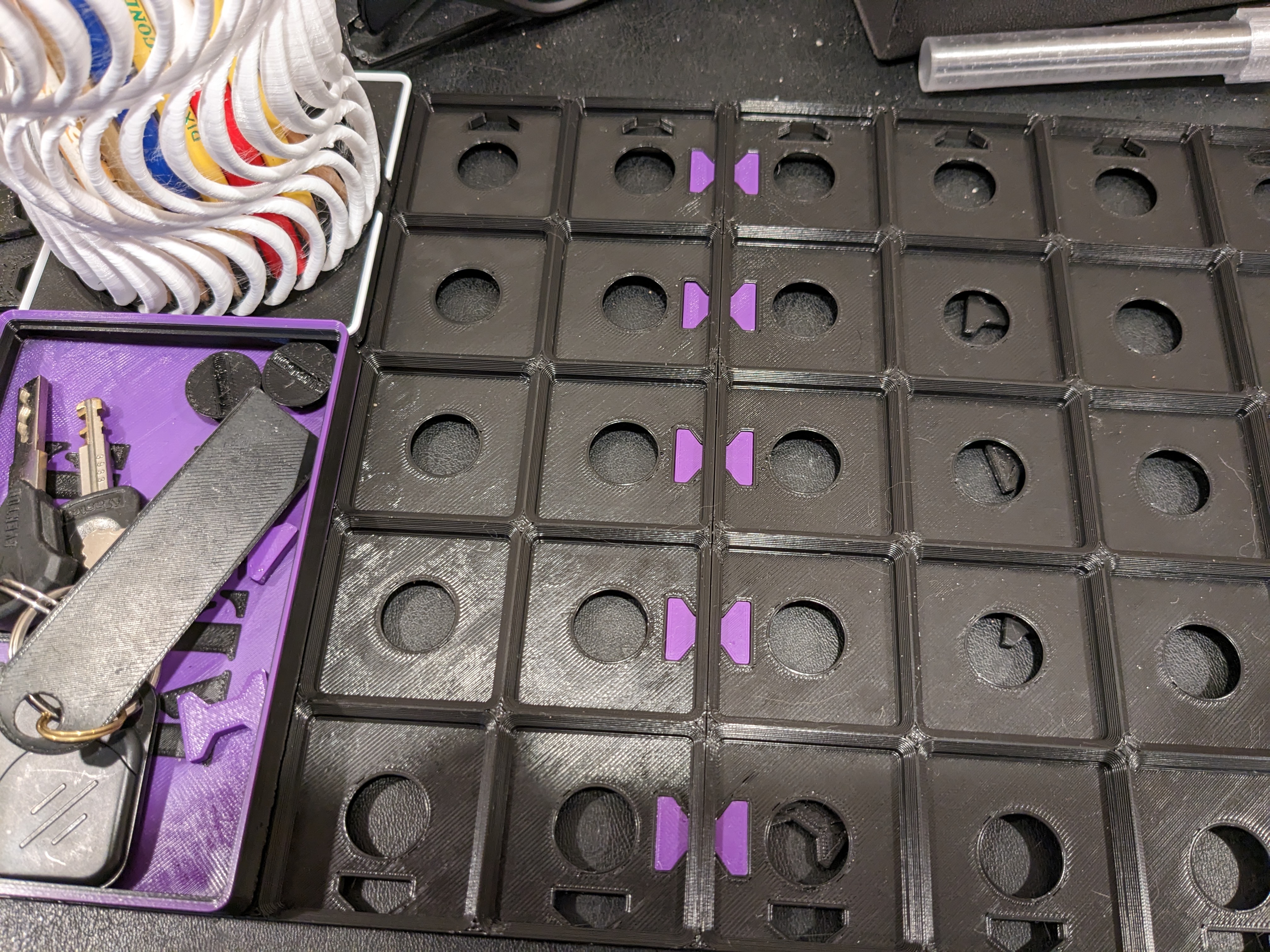 Gridfinity Refined Plate-to-Plate Connector