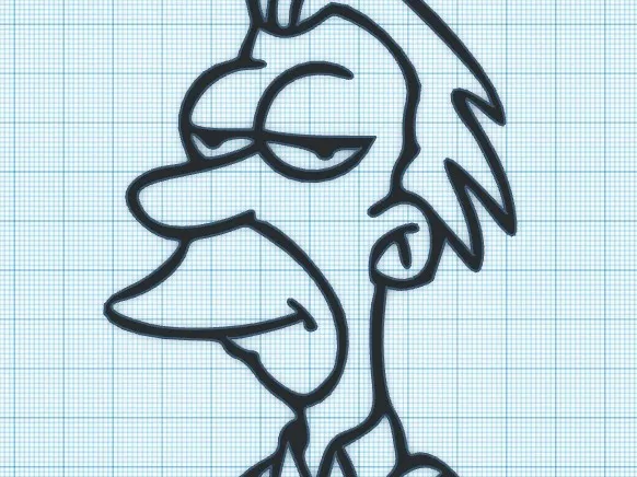 LENNY - SIMPSONS - HEAD - WALL ART