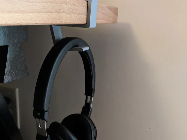 Headphone Hanger for IKEA GERTON desk