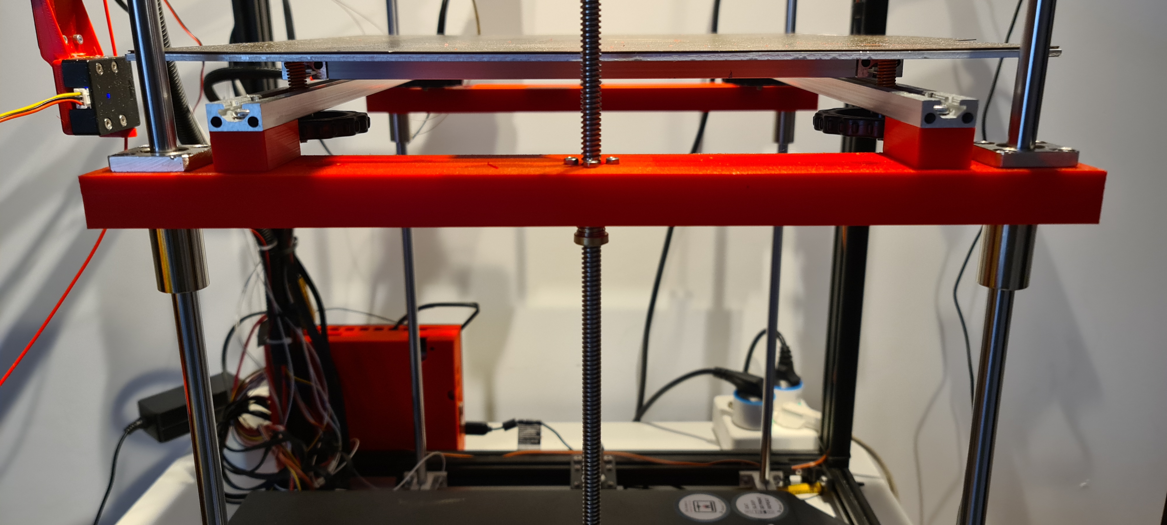 Ender 5 Plus Build Plate Mounting Bracket for Dual/Tripple/Quad Z