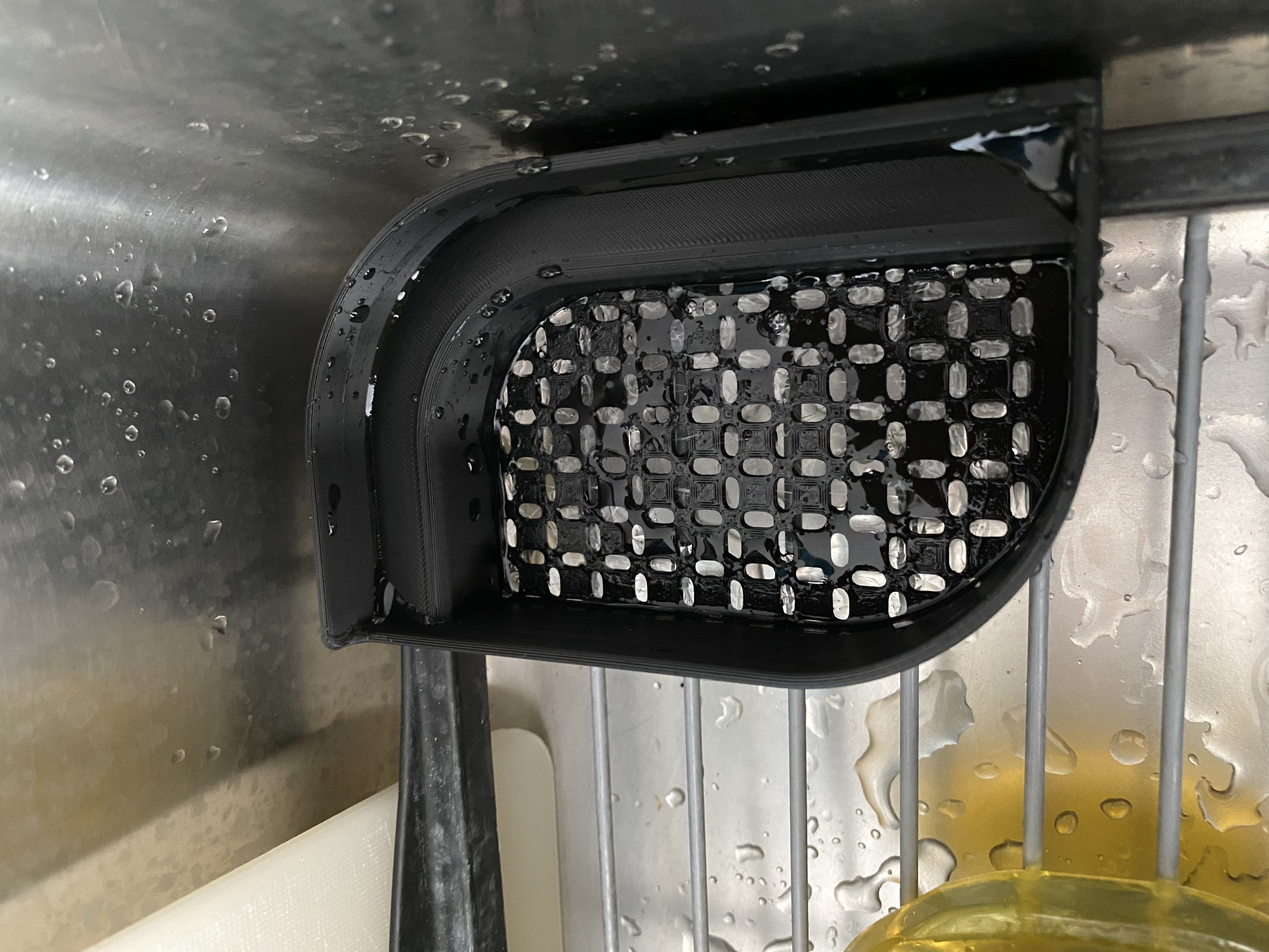 Dishwashing liquid holder