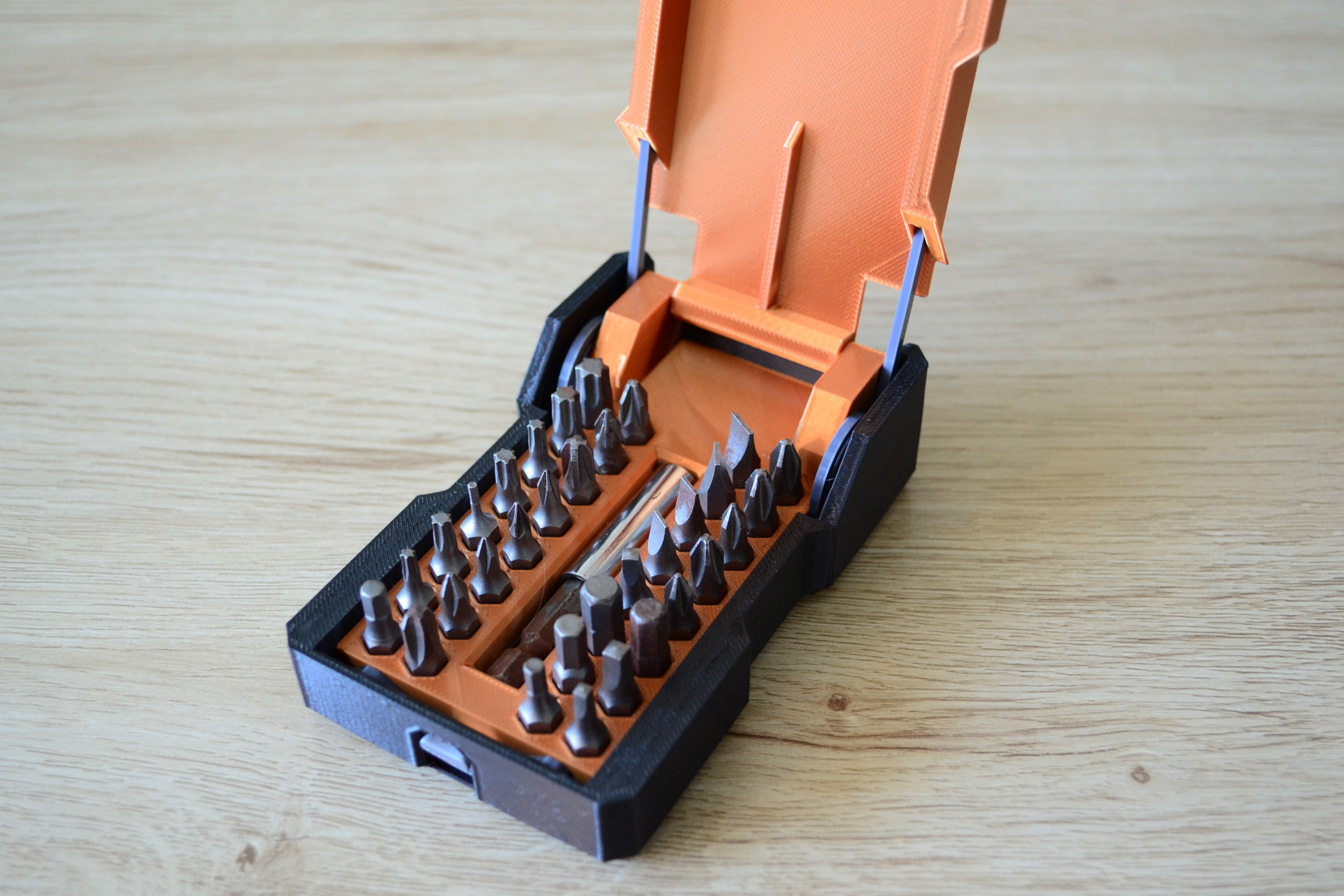 Spring-Loaded Hex Bit Case Box — miniatura 7