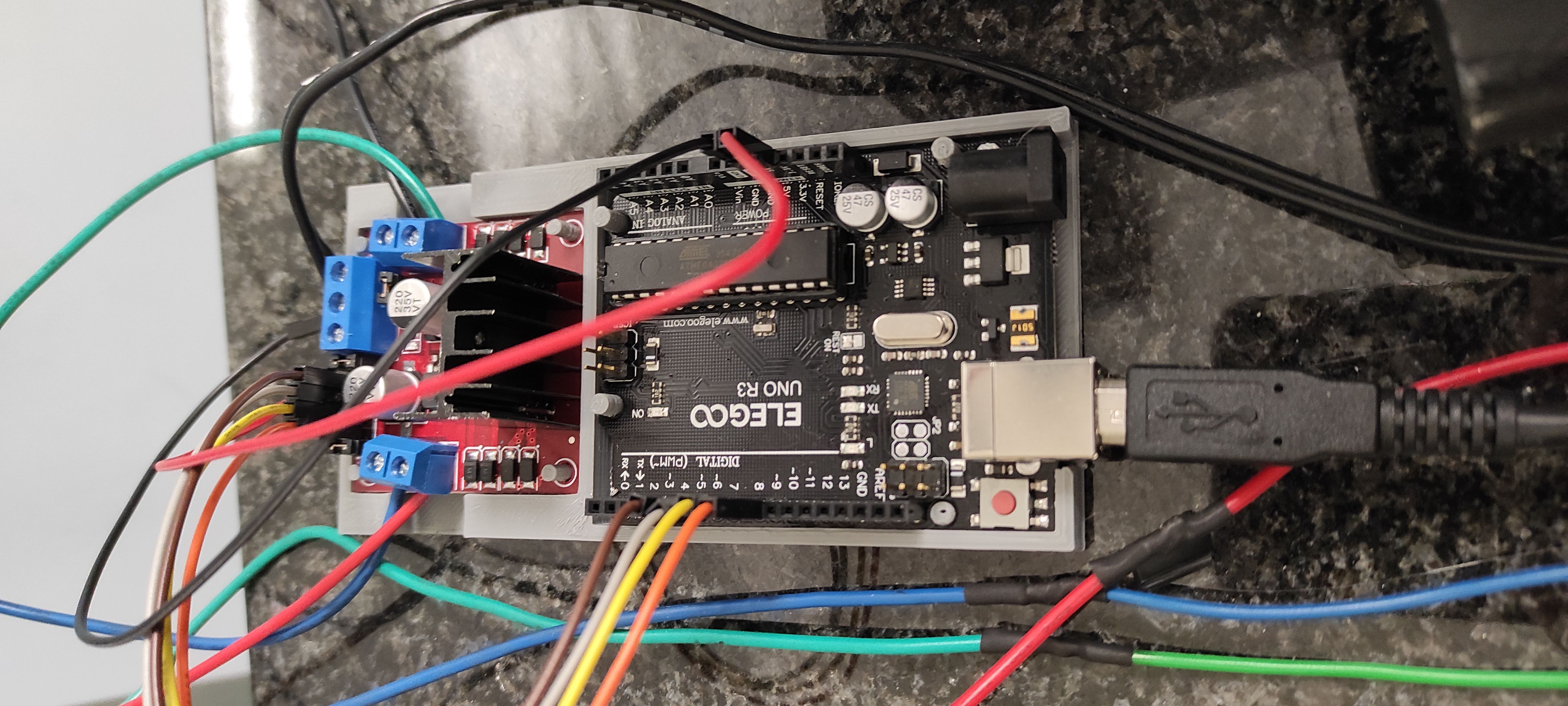 Arduino base and stepper controller by LuisFer | Download free STL ... image.