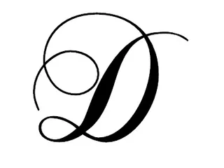 D (letters) by Natomc | Download free STL model | Printables.com