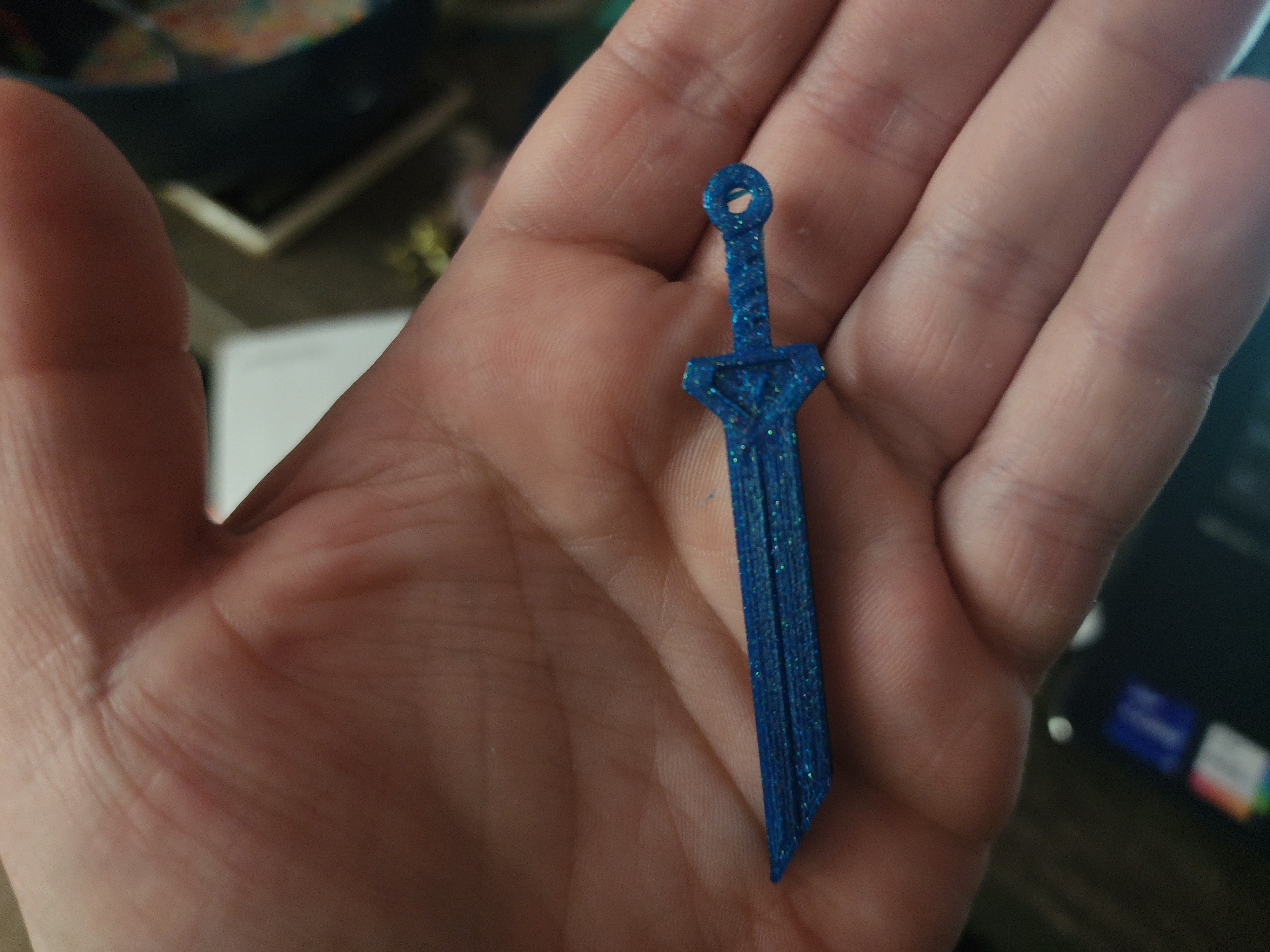 Sci-Fi Sword charm