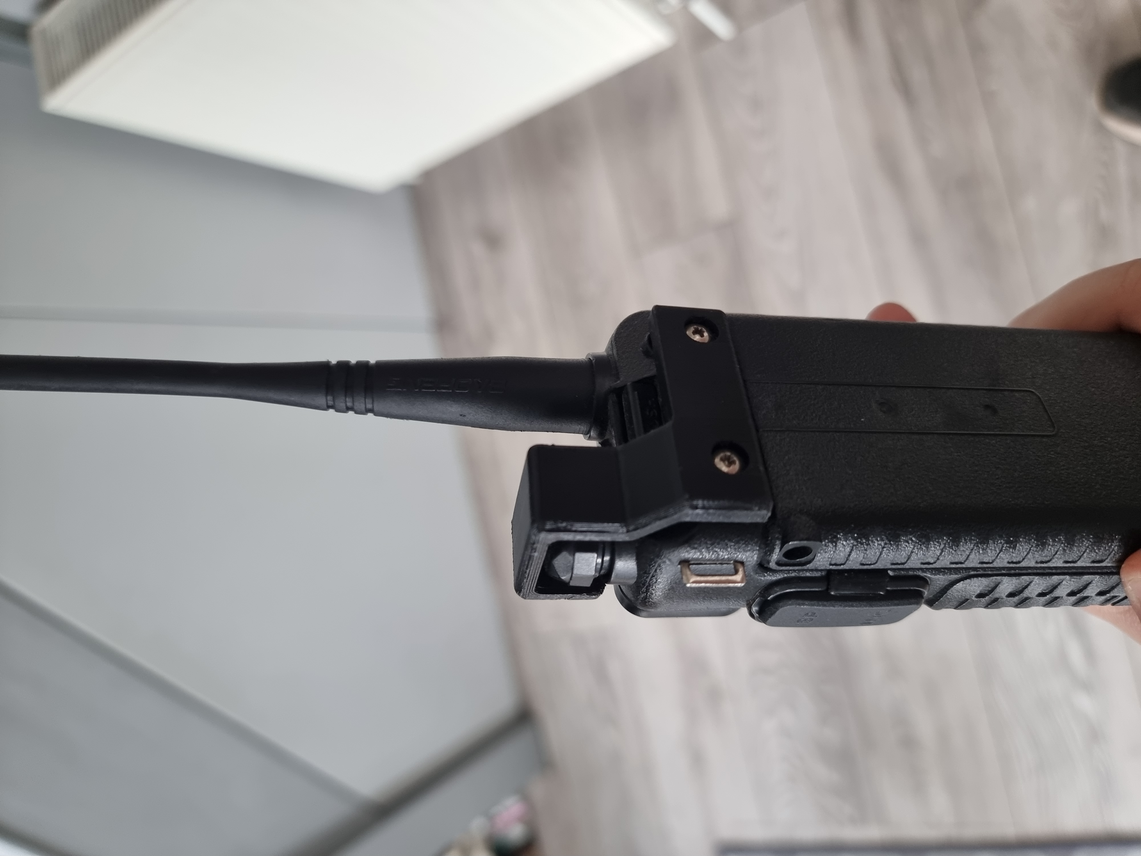 Baofeng UV-5R Volume dial cover by TacticalBeanie | Download free STL ...