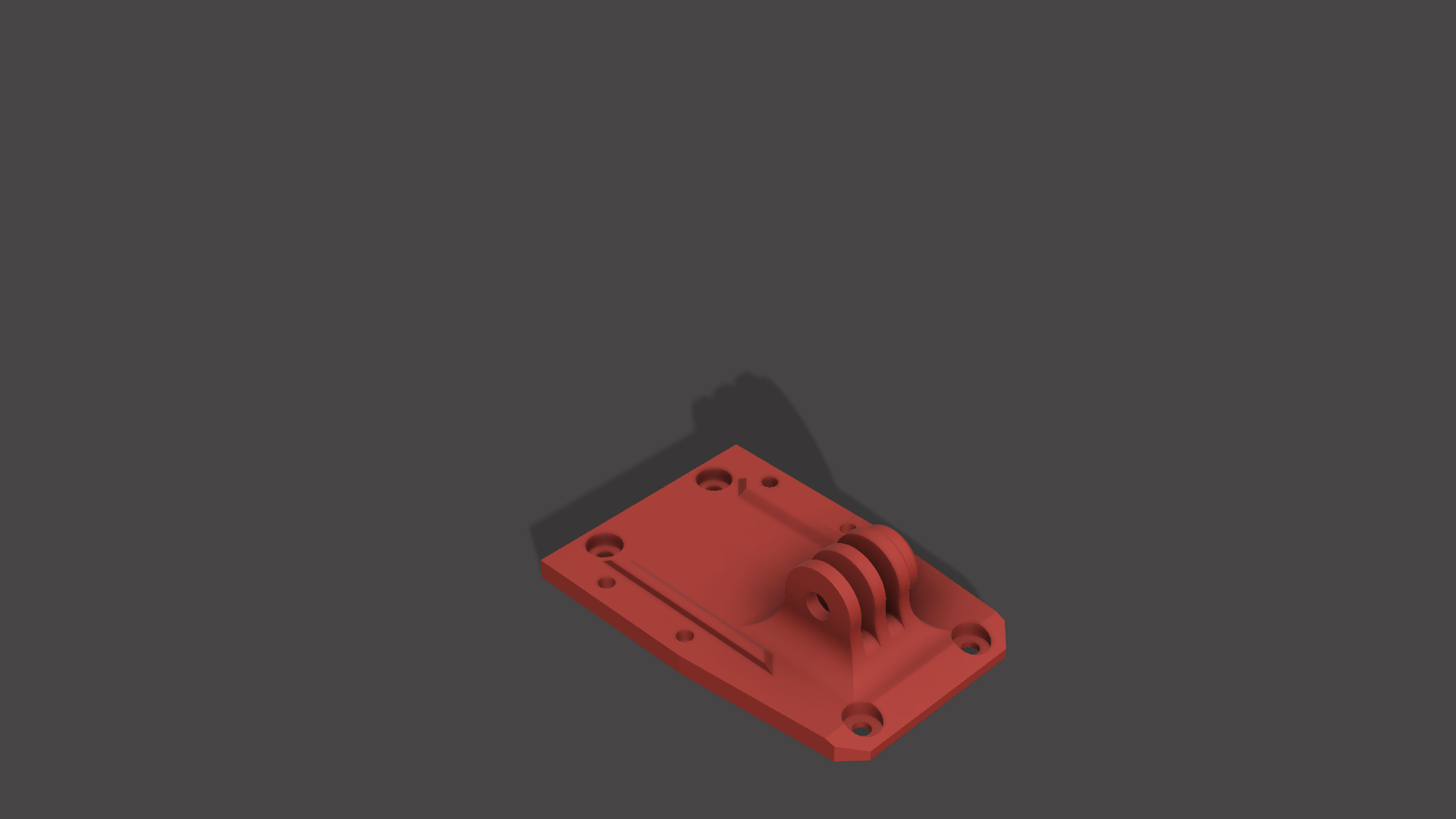 Rc Gopro Mount CRAMER TRUGGY RC GOPRO SPOILER MOUNT by mafain3d | Download free STL ...