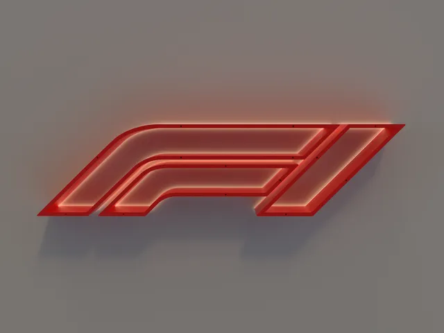 Formula 1 Logo Wall Bookcase