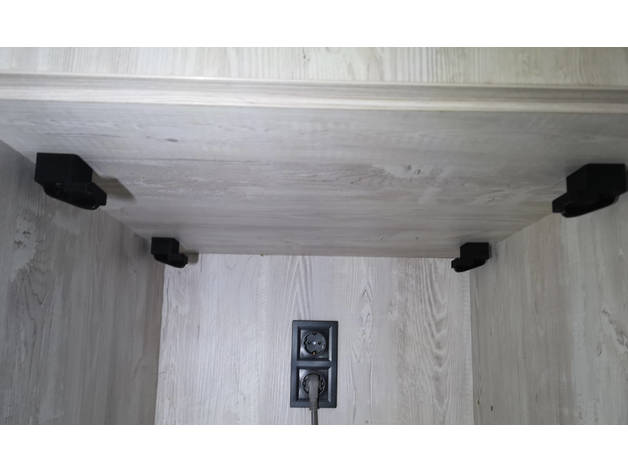 Miniatura 4 do modelo 3D Cutting board holder