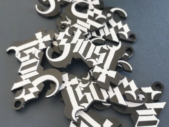 Keychain logo Ghost band