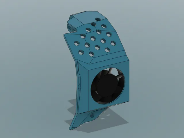 Stronger Hex Ventilated SB2209 SB2240 Door with 3007 Fan
