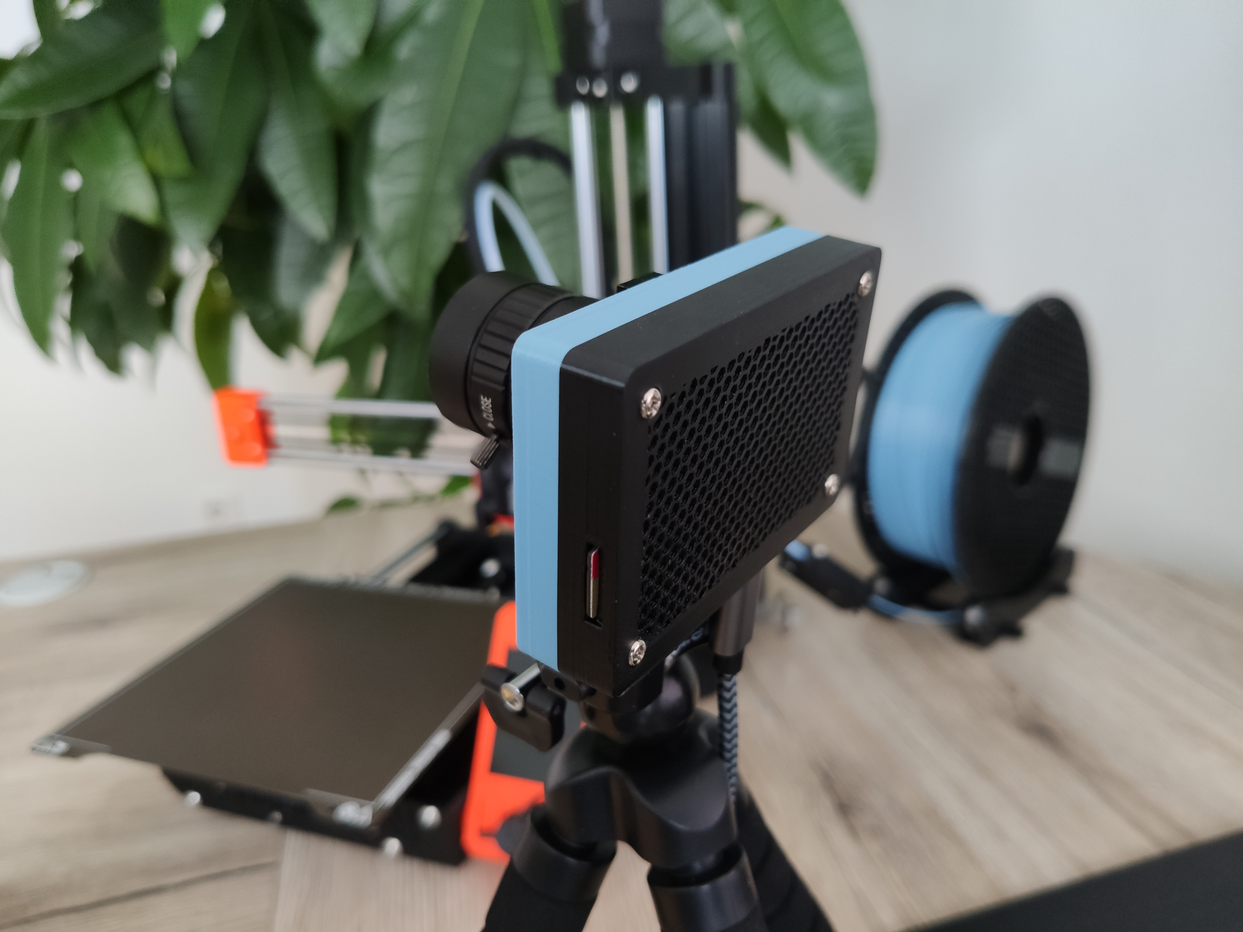 Miniatura 2 do modelo 3D Raspberry pi zero webcam (HQ camera)