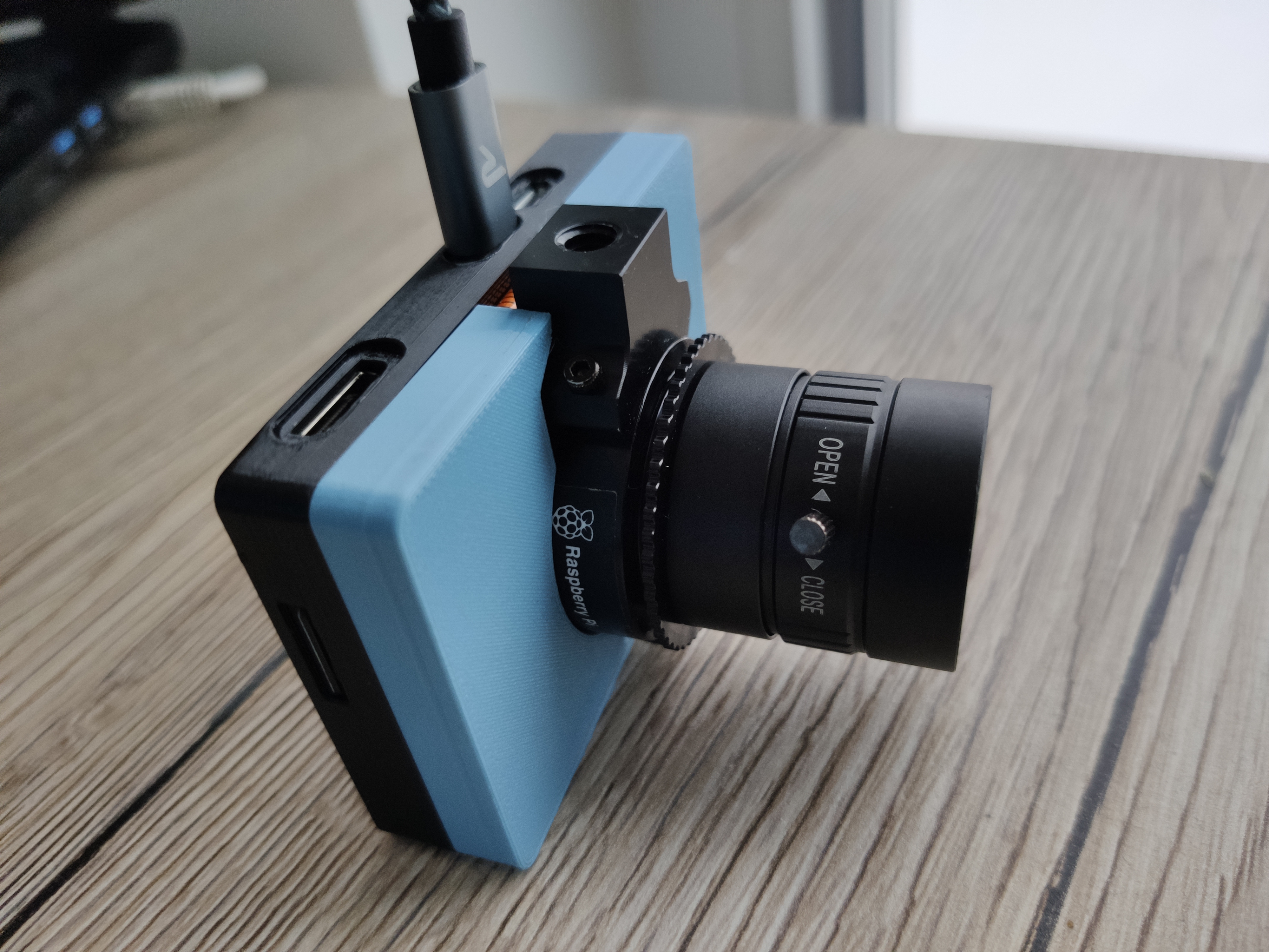 Miniatura 4 do modelo 3D Raspberry pi zero webcam (HQ camera)