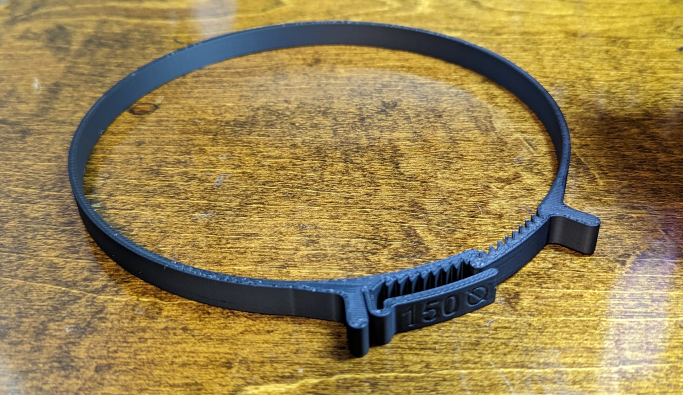 150mm (6") Ratcheting Hose Clamp