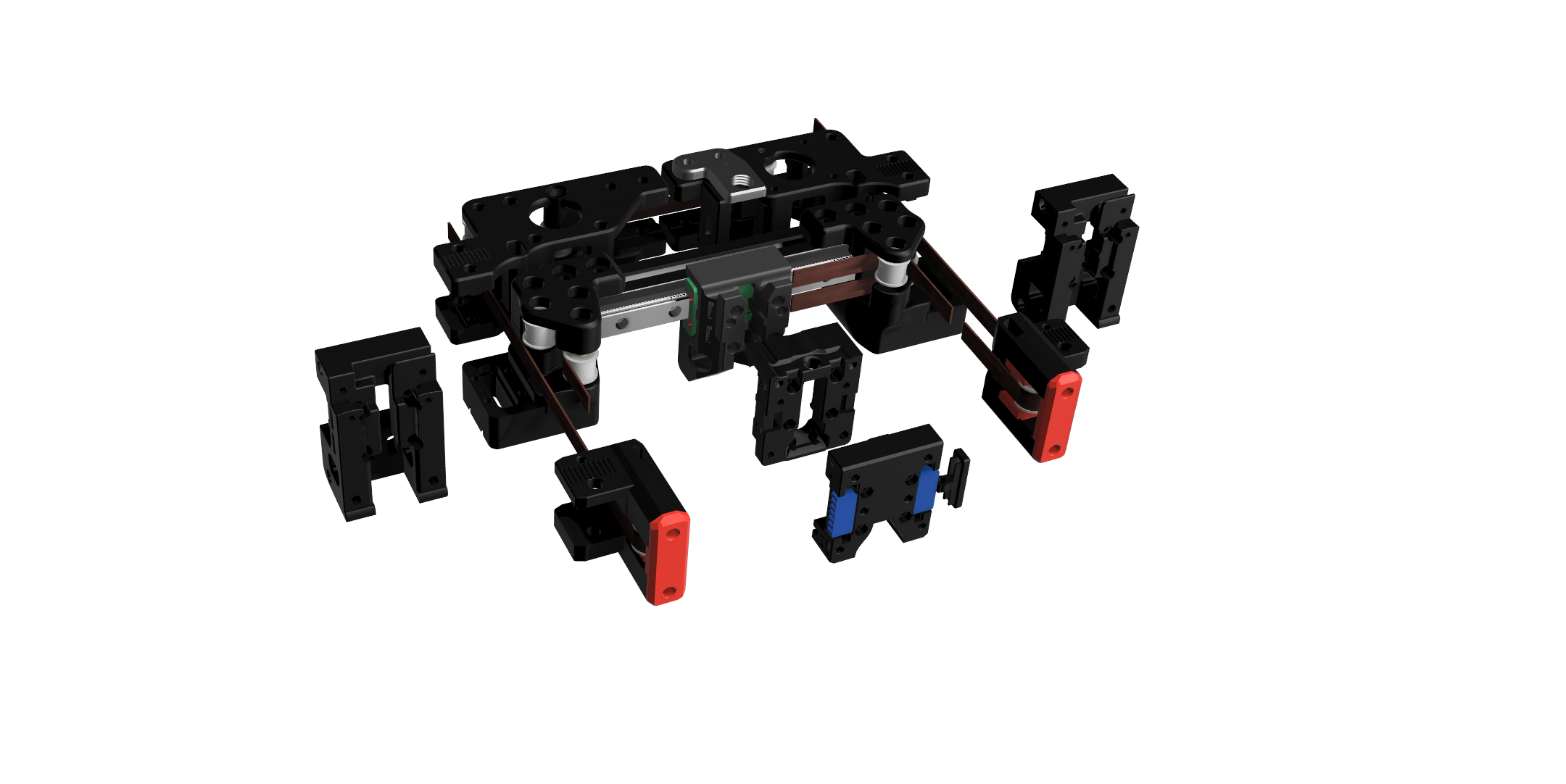 Voron 2.4 / trident 9mm gantry