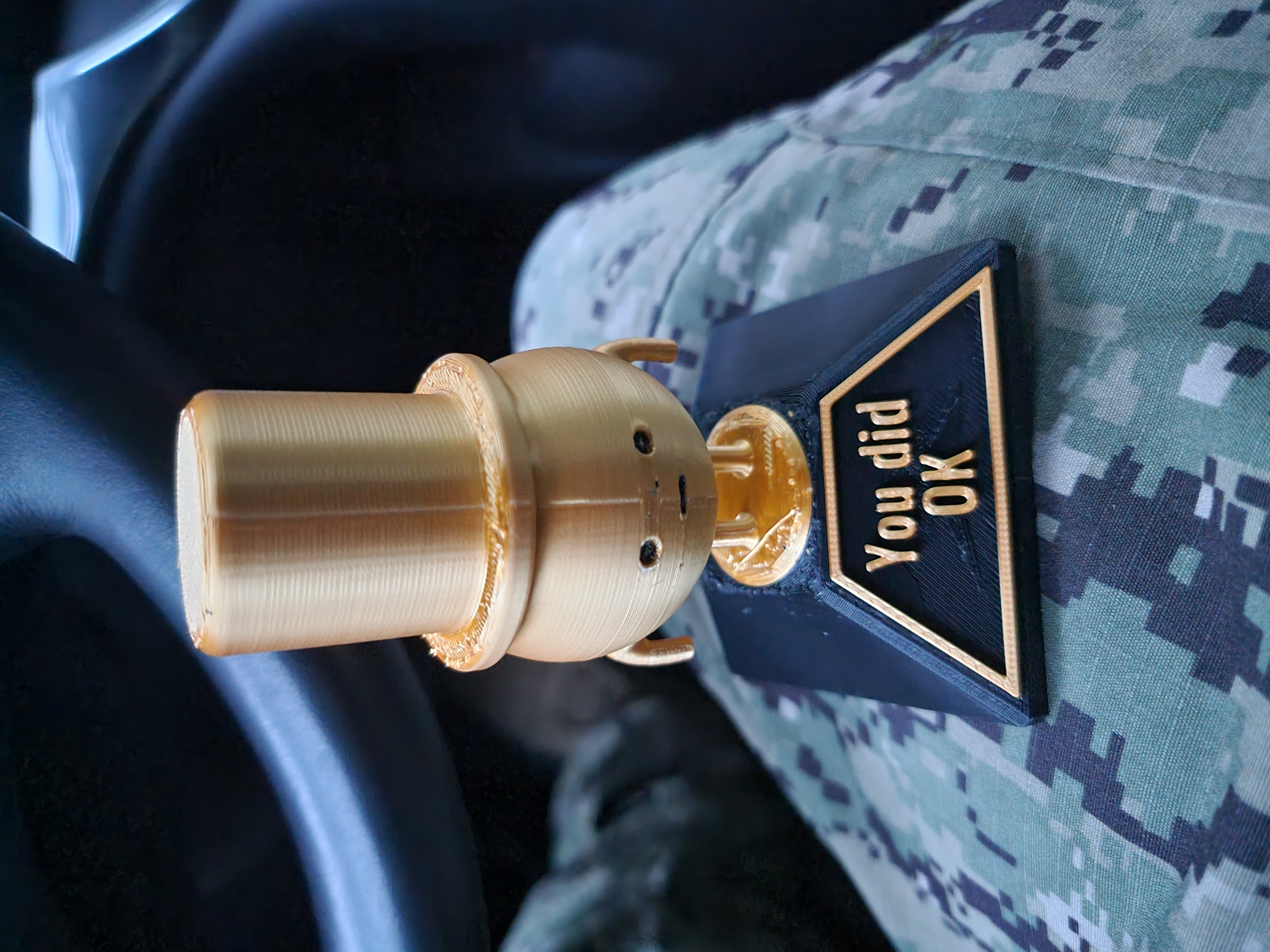 You did OK Trophy painted