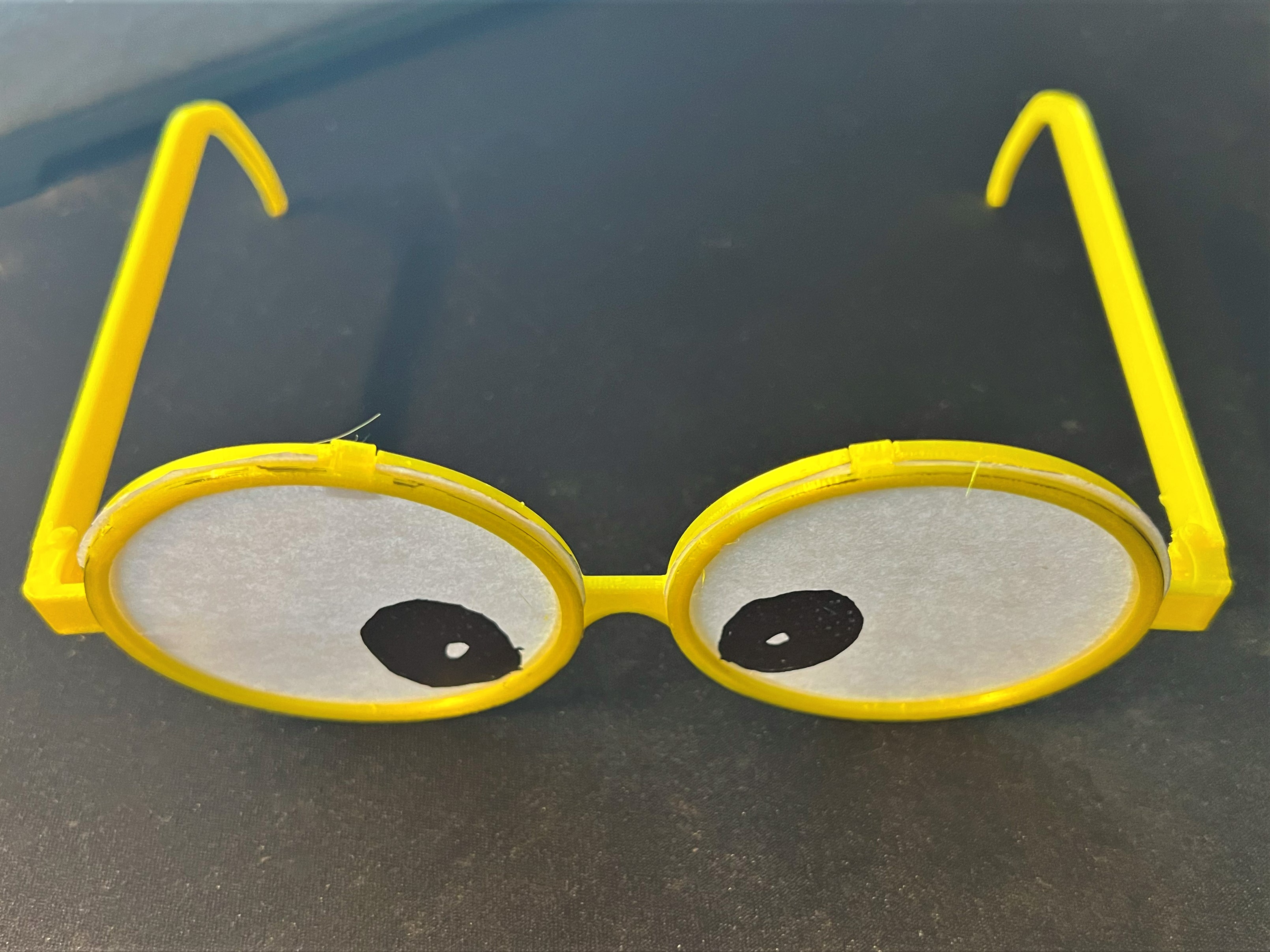 Free 3D file Googly Eye Glasses For Minimus 👁️・3D printable