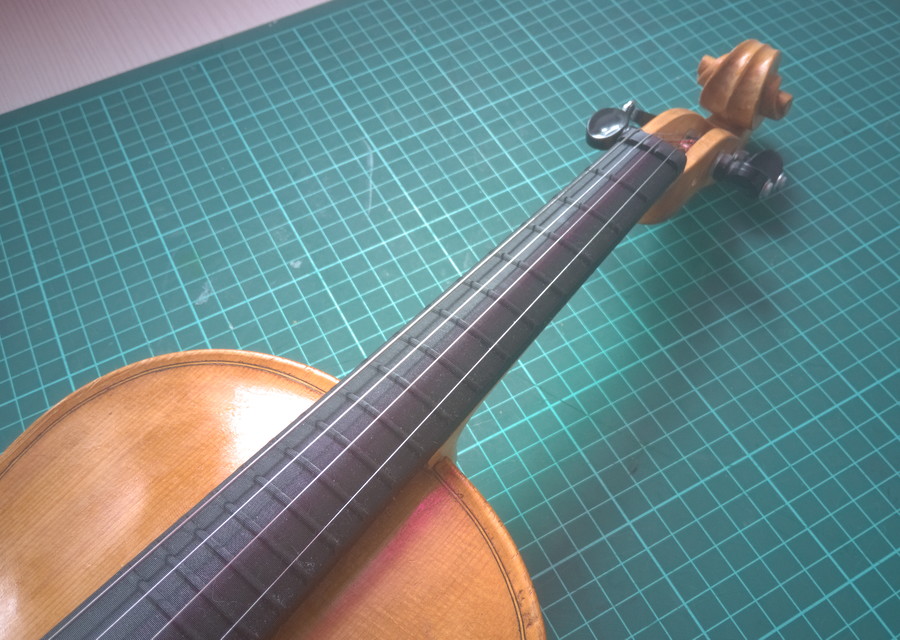 Fretted Fingerboard For Fiddle ( or Violin) by Glebz Download free