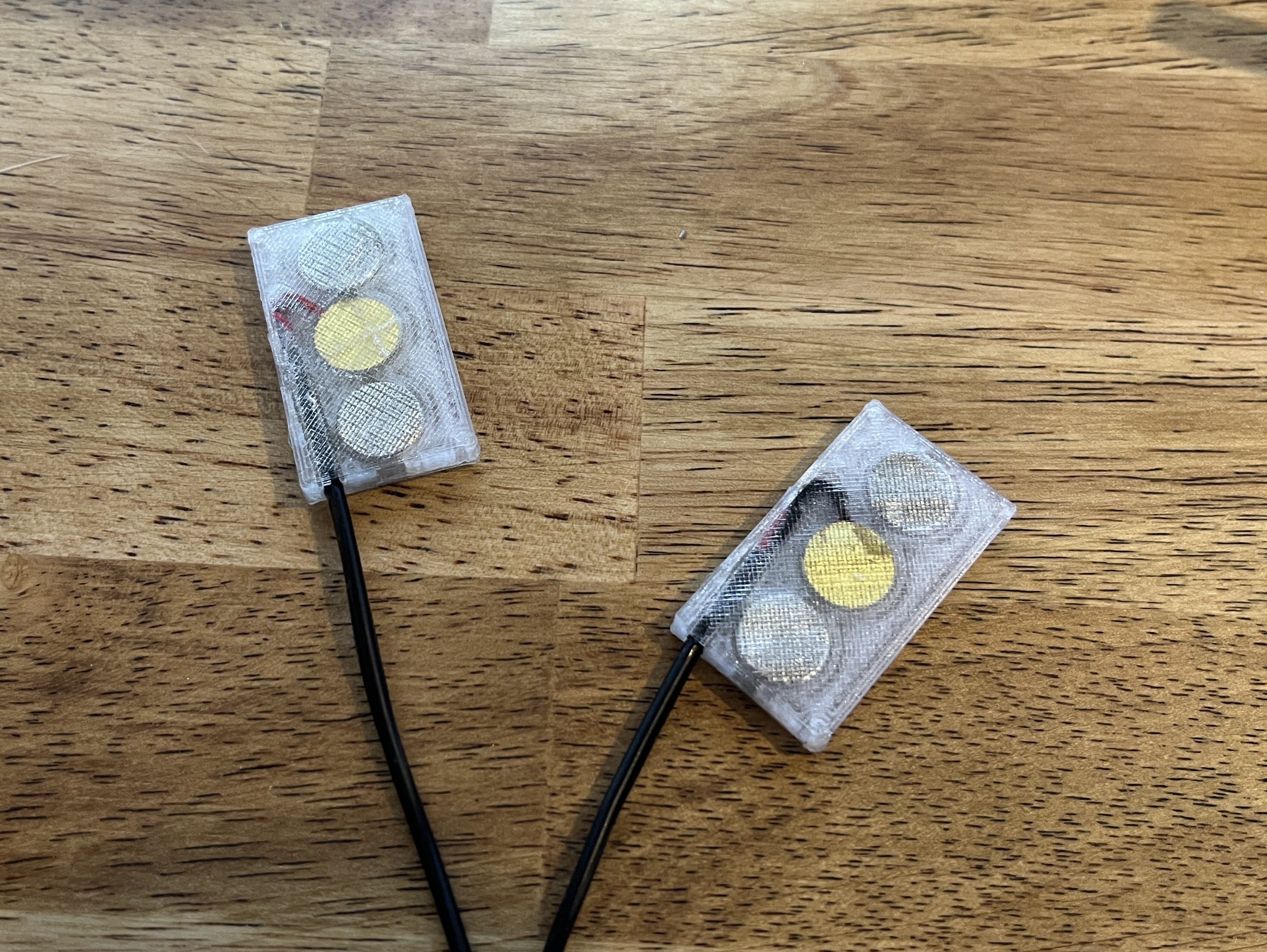 Piezo Contact Mic Enclosures with Magnets