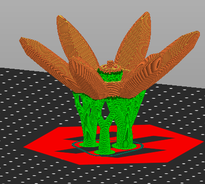 Miniatura 3 do modelo 3D Floating Flower