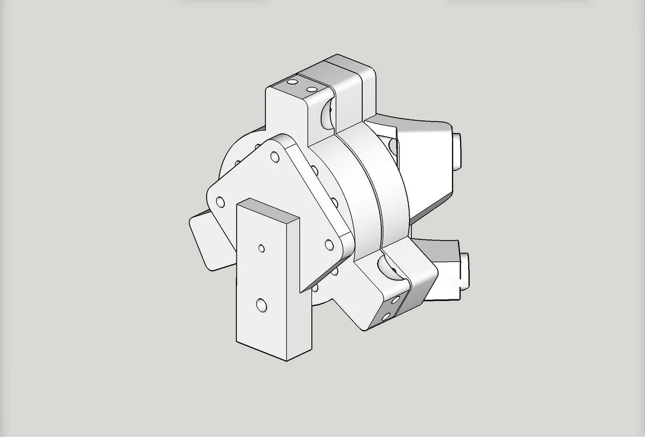 LowRider 3 CNC - Add-on - KINEMATIC Laser mount v4.1 - designed